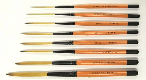 Mack Drag'n Fly by Ted Turner Pinstriping Brush Series DF 8 Set